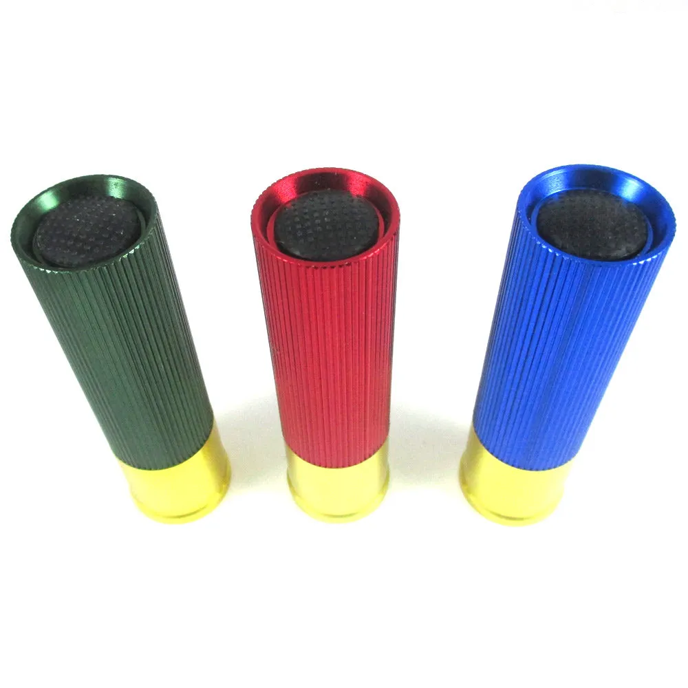 1 PC Bullet Shell Mini Aluminum Flashlight 9 LED Shotgun Light Pocket Torch Lamp