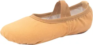 Ballet Shoes Toddler Slippers Highly Elastic Canvas Girls Ballerina Practice Dance Shoes for Little Kid Big Kid