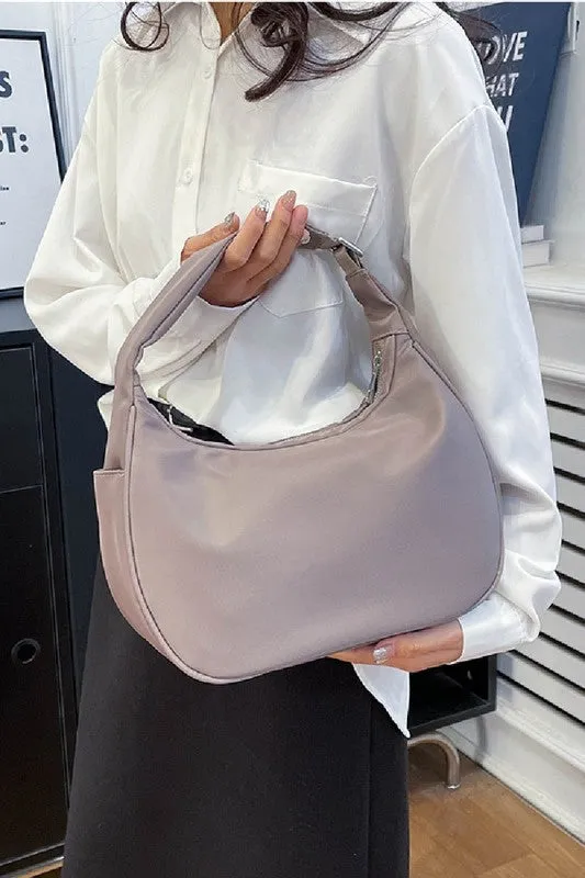 Can't Wait To Go Nylon Bag Grey