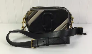 Crossbody Designer By Marc Jacobs In Black, Size:Small