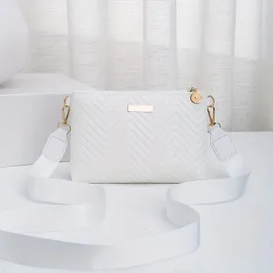 Mini CB Clutch Bag White