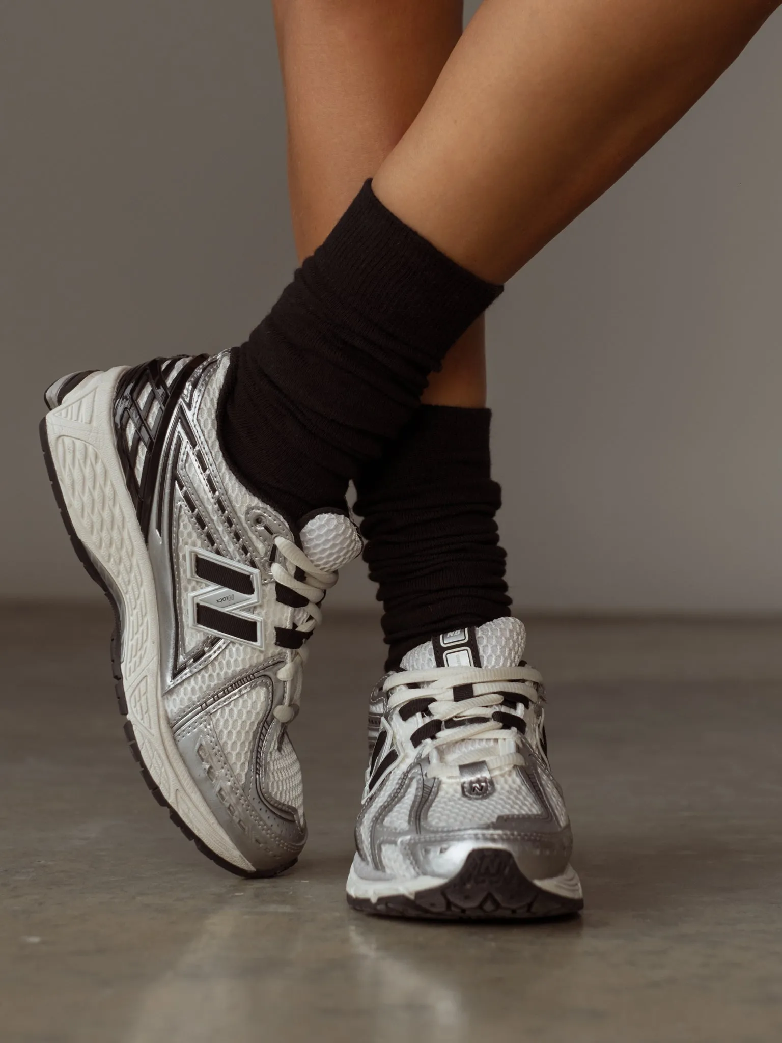PACK LONG SOCKS - BLACK & GRAY