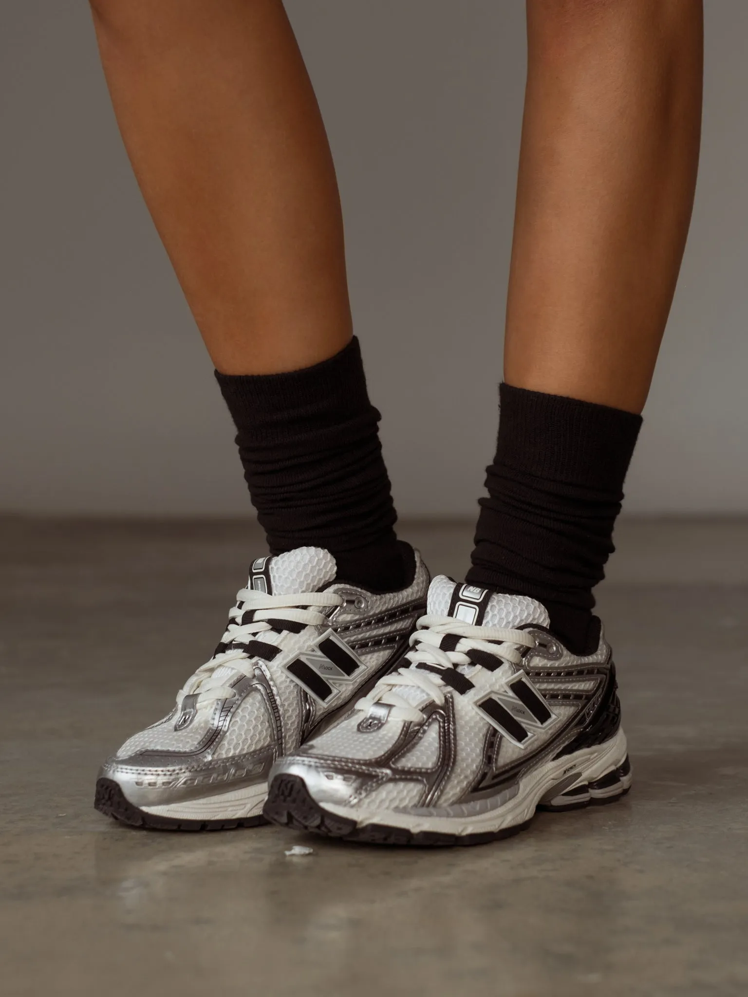PACK LONG SOCKS - BLACK & GRAY