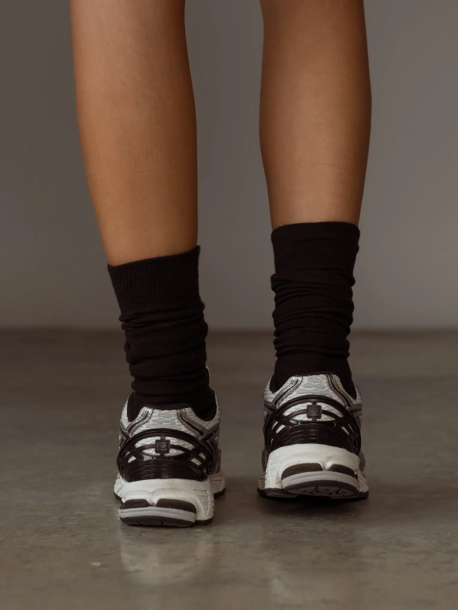 PACK LONG SOCKS - BLACK & GRAY