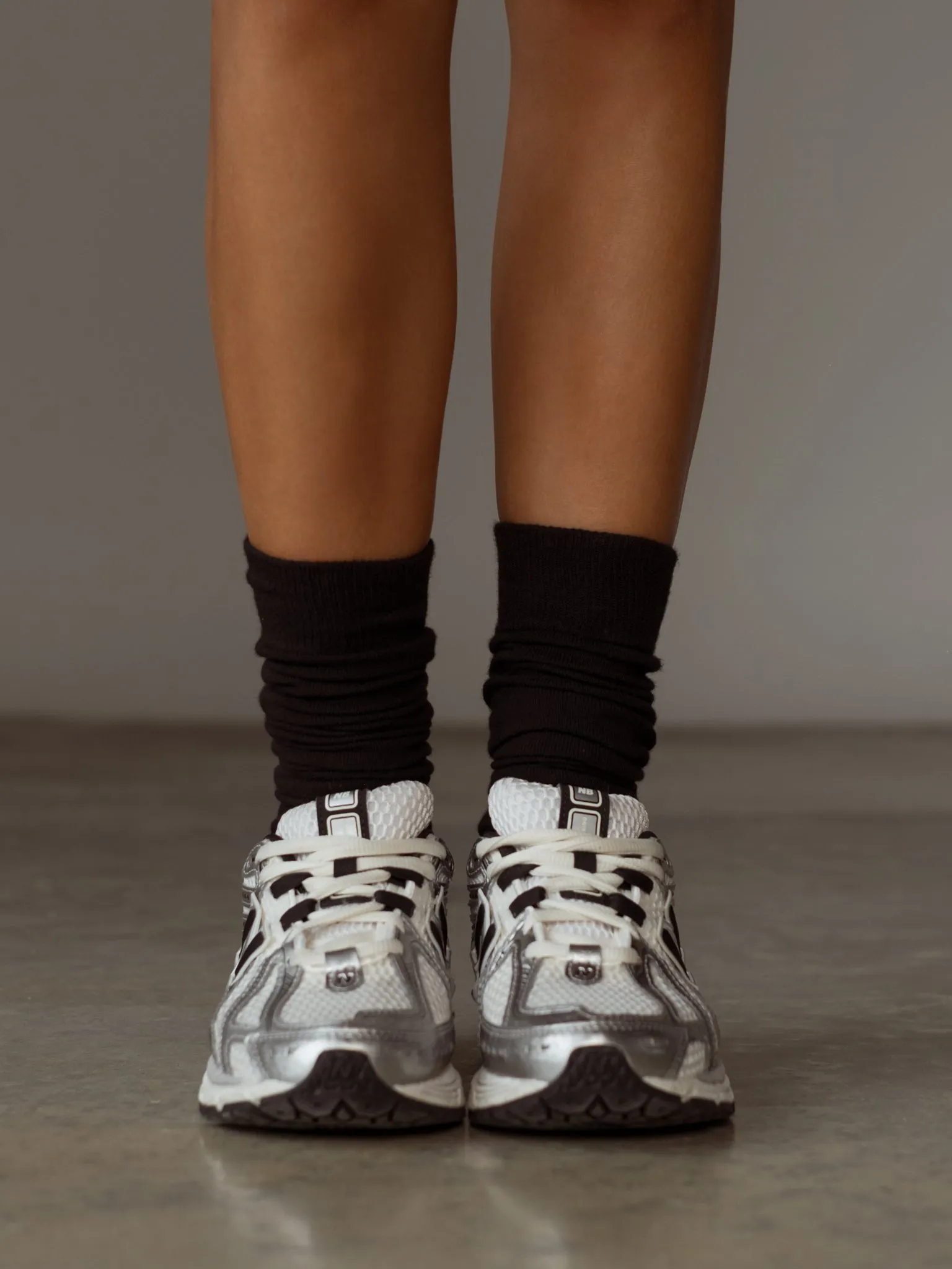 PACK LONG SOCKS - BLACK & GRAY