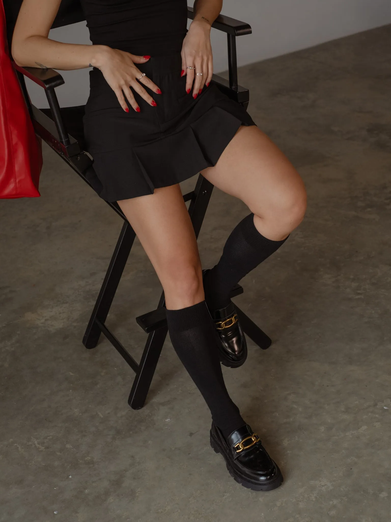 PACK LONG SOCKS - BLACK & GRAY