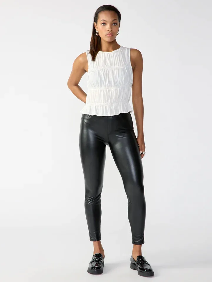 Runway Legging - Vegan Leather