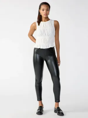 Runway Legging - Vegan Leather