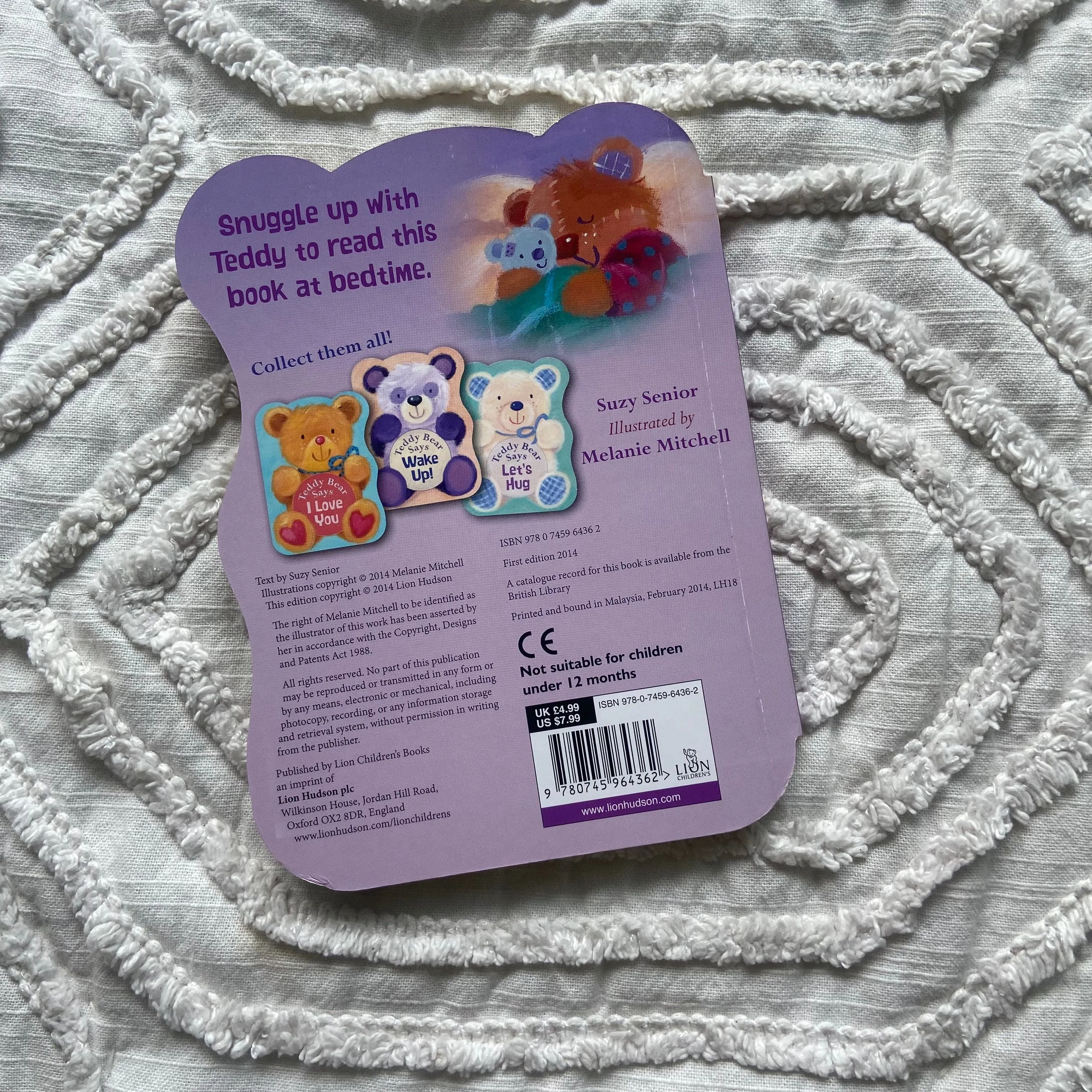 Teddy Bear Says Good Night   Wake Up Set of 2 Children's Book