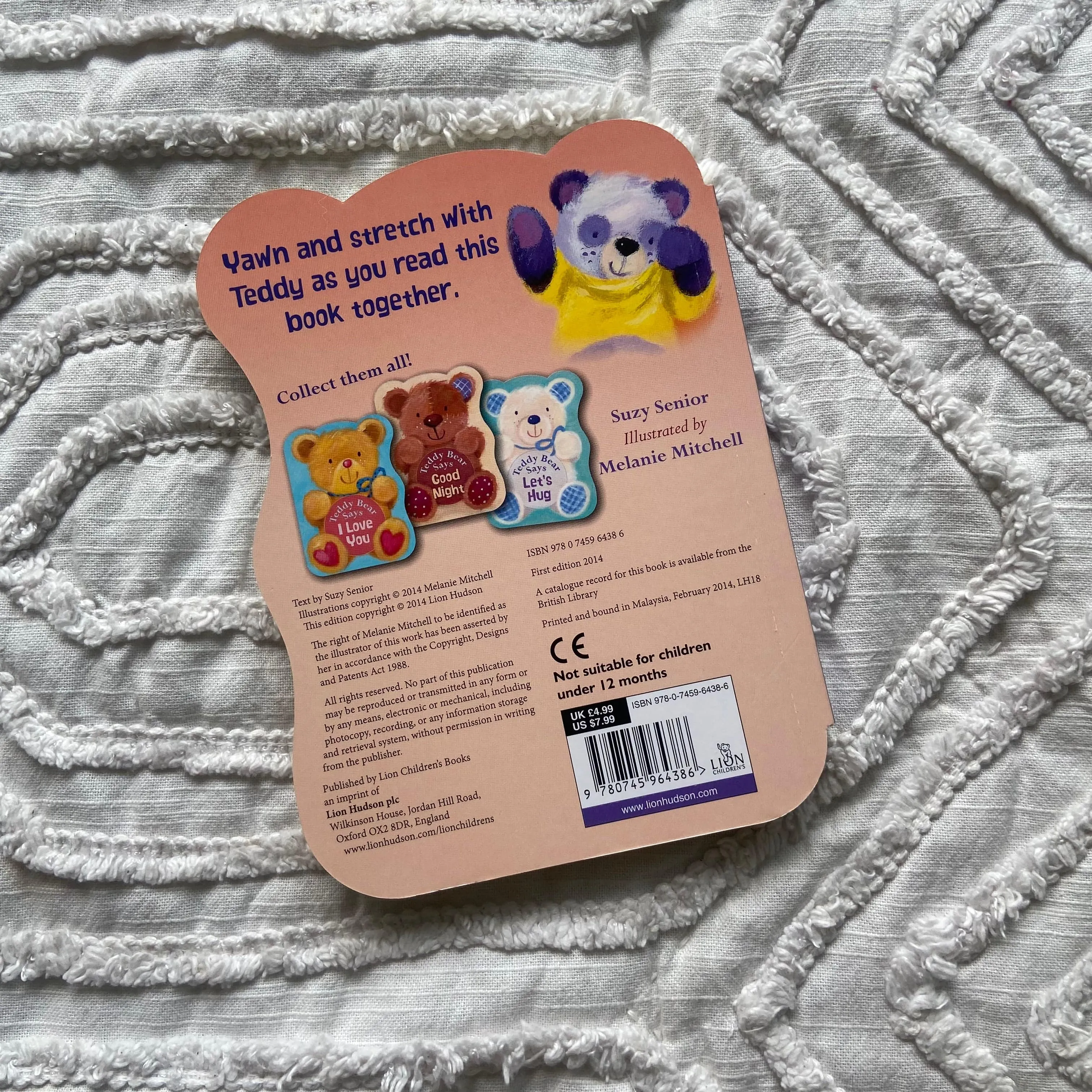 Teddy Bear Says Good Night   Wake Up Set of 2 Children's Book