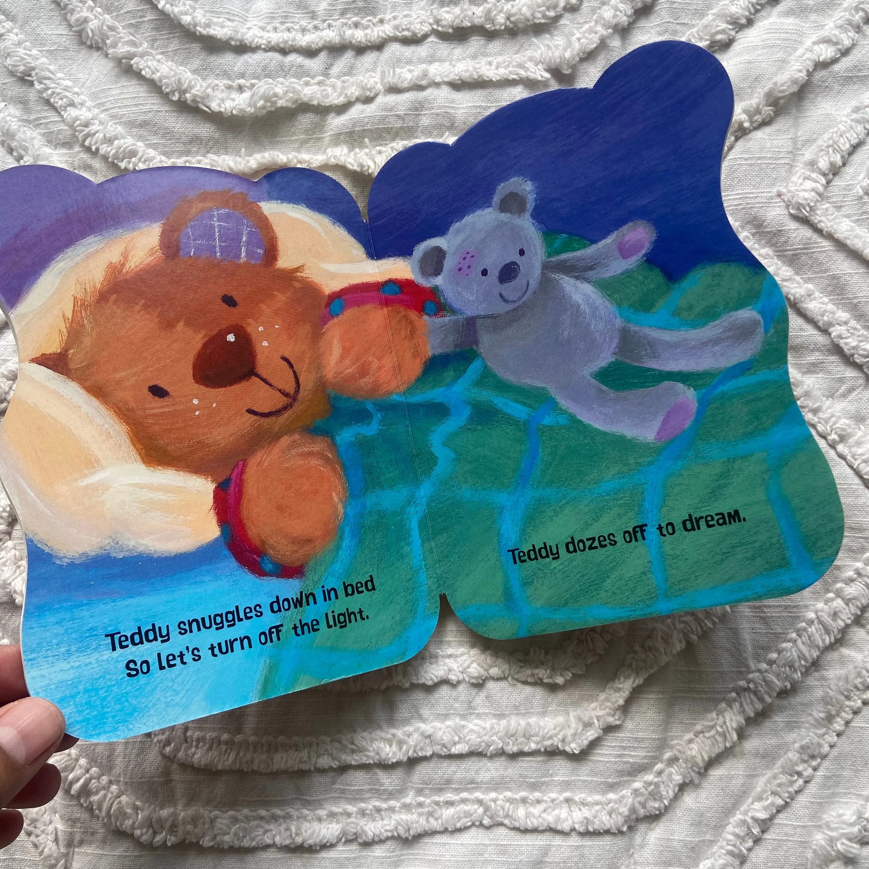 Teddy Bear Says Good Night   Wake Up Set of 2 Children's Book