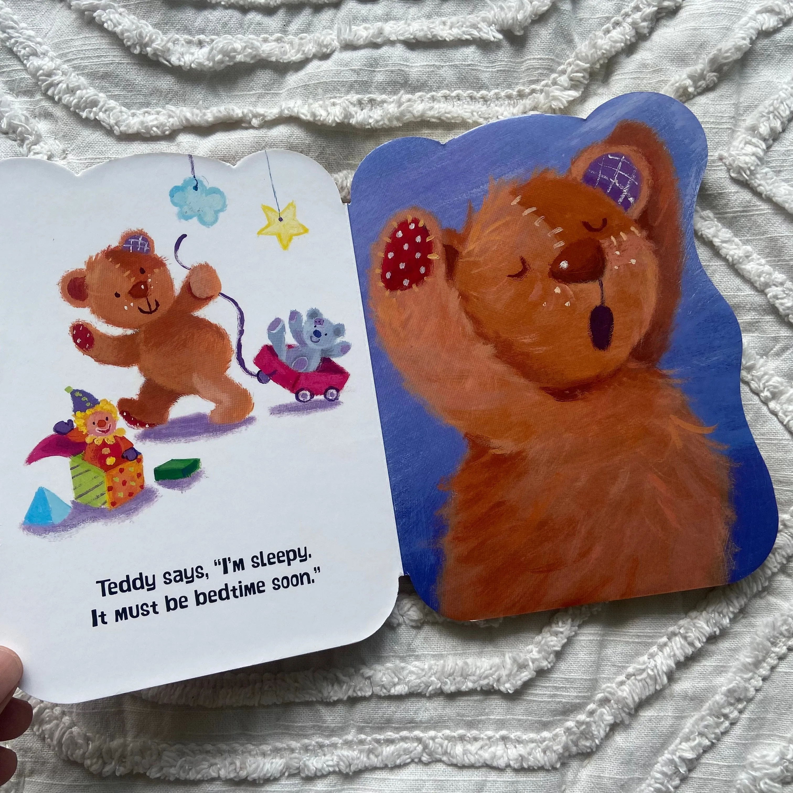 Teddy Bear Says Good Night   Wake Up Set of 2 Children's Book